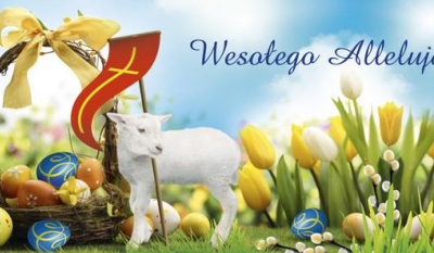Happy Easter! Wesołych Świąt! Joyeuse Pâques!