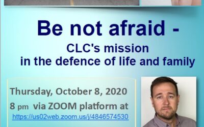 Invitation to lecture by Mateusz Wojciechowski, VP CLC on Thursday, October 8, 2020, 8 pm via Zoom