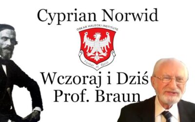 Film z wykładu prof. dr hab. Kazimierza Brauna “Cyprian Norwid – Wczoraj i dziś. W dwustulecie urodzin poety.”