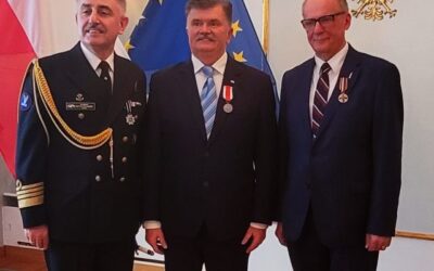 Złoty Medal Wojska Polskiego dla Prezesa Oskar Halecki Institute in Canada