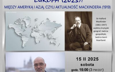 ZAPROSZENIE NA WYKŁAD PROF. ANDRZEJA NOWAKA – SOBOTA, 15 II 2025, godz. 15:00 (3 PM EST) – w Polsce godz. 21:00