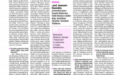 Protest w sprawie Muzeum Pamięć i Tożsamość w Toruniu