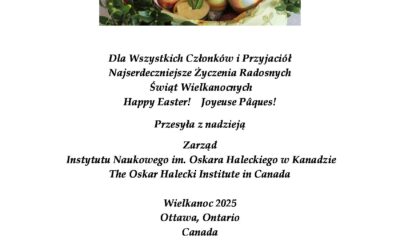 Życzenia Wielkanocne A.D. 2025