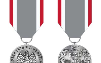Medal Pro Bono Poloniae dla Instytutu Naukowego im. Oskara Haleckiego w Kanadzie